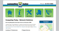 Desktop Screenshot of computingtoday.com.au